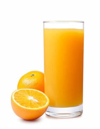 Jugo natural naranja